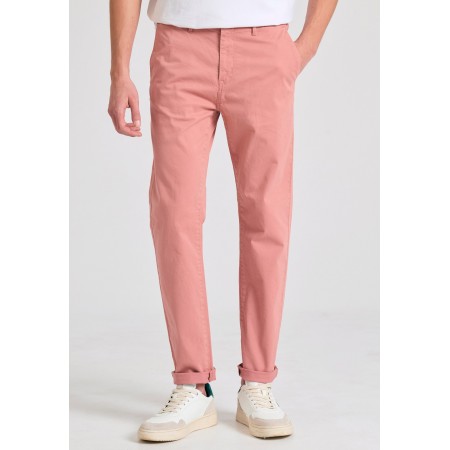 Funky Buddha The Essentials Ανδρικό Παντελόνι Chino Σομόν