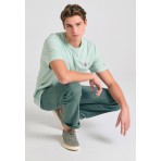 Funky Buddha The Essentials Ανδρικό Παντελόνι Chino Πράσινο