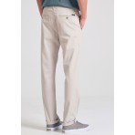 Funky Buddha The Essentials Ανδρικό Παντελόνι Chino Γκρι Ανοιχτό