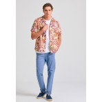 Funky Buddha The Essentials Ανδρικό Παντελόνι Chino Σιέλ