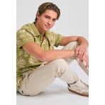 Funky Buddha The Essentials Ανδρικό Παντελόνι Chino Ζαχαρί
