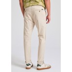 Funky Buddha The Essentials Ανδρικό Παντελόνι Chino Ζαχαρί