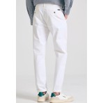 Funky Buddha The Essentials Ανδρικό Παντελόνι Chino Λευκό