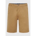 Funky Buddha The Essentials Ανδρική Βερμούδα Chino Μπεζ