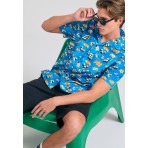 Funky Buddha The Essentials Ανδρική Βερμούδα Chino Μαύρη