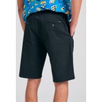 Funky Buddha The Essentials Ανδρική Βερμούδα Chino Μαύρη