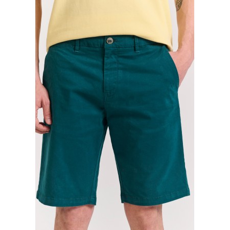 Funky Buddha The Essentials Ανδρική Βερμούδα Chino Πετρόλ