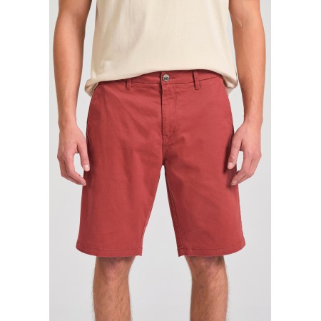 Funky Buddha The Essentials Ανδρική Βερμούδα Chino Κόκκινη
