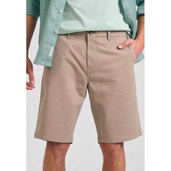 Funky Buddha Βερμούδα Chino Ανδρική (FBM011-001-03-GREIGE)
