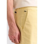 Funky Buddha The Essentials Ανδρική Βερμούδα Chino Κίτρινη