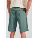Funky Buddha The Essentials Ανδρική Βερμούδα Chino Πράσινη