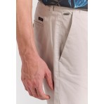 Funky Buddha The Essentials Ανδρική Βερμούδα Chino Γκρι Ανοιχτό