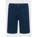 Funky Buddha The Essentials Ανδρική Βερμούδα Chino Μπλε Σκούρο