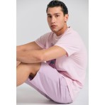 Funky Buddha The Essentials Ανδρική Βερμούδα Chino Λεβάντα