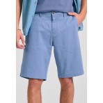 Funky Buddha The Essentials Ανδρική Βερμούδα Chino Σιέλ