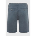 Funky Buddha The Essentials Ανδρική Βερμούδα Chino Γκρι Σκούρο
