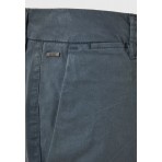 Funky Buddha The Essentials Ανδρική Βερμούδα Chino Γκρι Σκούρο
