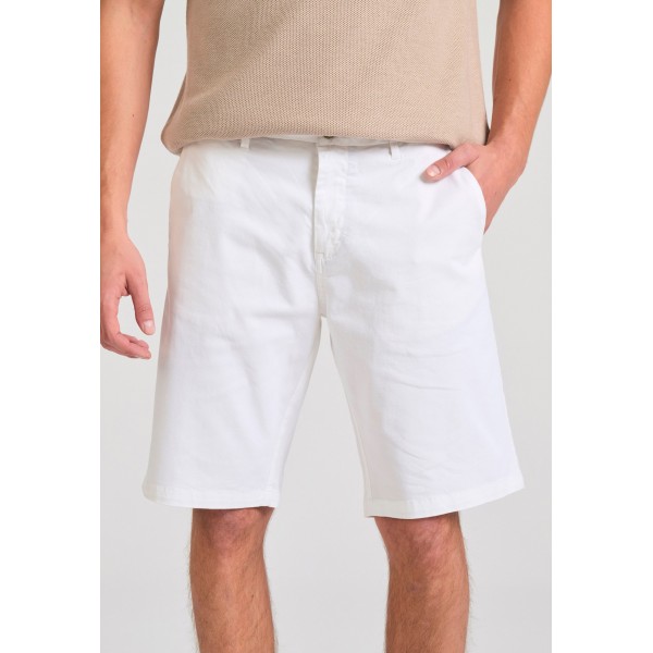 Funky Buddha Βερμούδα Chino Ανδρική (FBM011-001-03-WHITE)