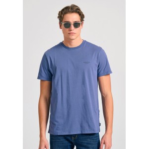 Funky Buddha Ανδρική Μπλούζα Κοντό Μανίκι Basic (FBM011-001-04-INDIGO)