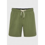 Funky Buddha The Essentials Ανδρικό Μαγιό Βερμούδα Χακί