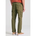 Funky Buddha The Essentials Ανδρικό Παντελόνι Cargo Χακί