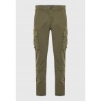 Funky Buddha The Essentials Ανδρικό Παντελόνι Cargo Χακί