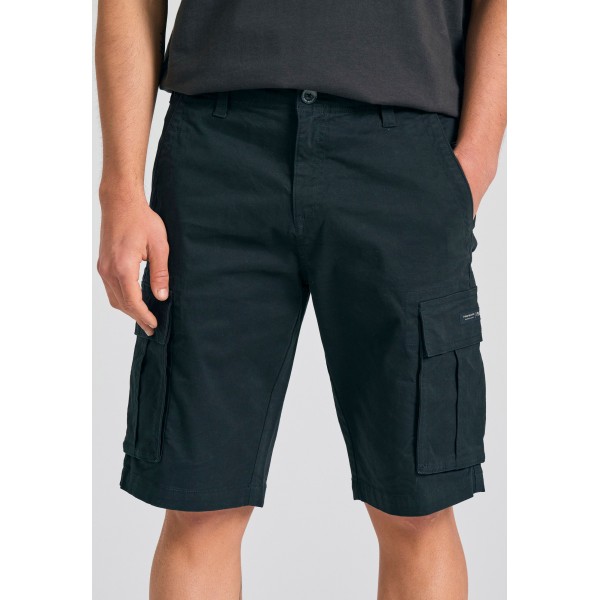 Funky Buddha Ανδρική Βερμούδα Cargo (FBM011-002-03-BLACK)