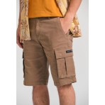 Funky Buddha Ανδρική Βερμούδα Cargo Πουρό