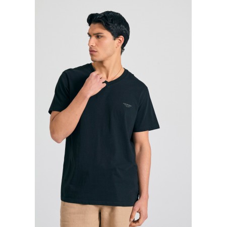 Funky Buddha Ανδρική Μπλούζα Κοντό Μανίκι Basic 