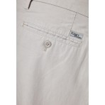 Funky Buddha Linen blend Ανδρικό Παντελόνι Chino Γκρι Ανοιχτό
