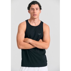 Funky Buddha Μπλούζα Αμάνικη Ανδρική (FBM011-003-04-BLACK)