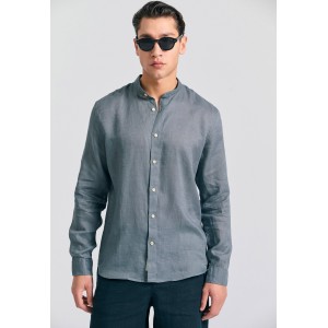 Funky Buddha Ανδρικό Πουκάμισο Basic (FBM011-003-05-STEEL-GREY)
