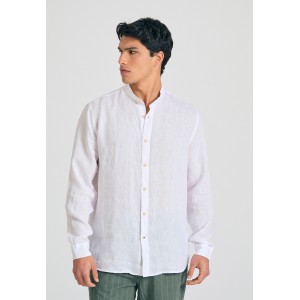 Funky Buddha Ανδρικό Πουκάμισο Basic (FBM011-003-05-WHITE)