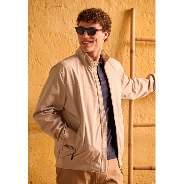 Funky Buddha Ανδρικό Τζάκετ Casual (FBM011-004-01-GREIGE)