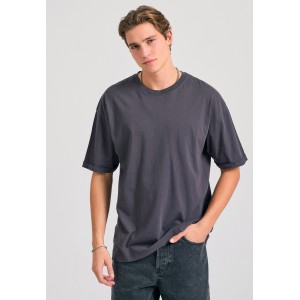 Funky Buddha Ανδρική Μπλούζα Κοντό Μανίκι Basic (FBM011-005-04-ANTHRACITE)