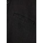 Funky Buddha Ανδρικό Πουκάμισο Με Κοντό Μανίκι (FBM011-006-05-BLACK)