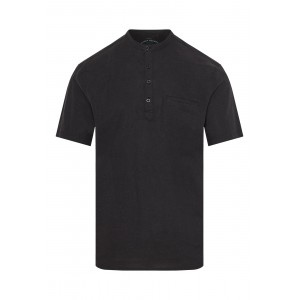 Funky Buddha Ανδρικό Πουκάμισο Με Κοντό Μανίκι (FBM011-006-05-BLACK)