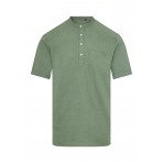 Funky Buddha Ανδρικό Πουκάμισο Με Κοντό Μανίκι (FBM011-006-05-KHAKI)