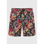Funky Buddha Exotic Μαγιό Βερμούδα Ανδρικό (FBM011-008-16-BLACK)