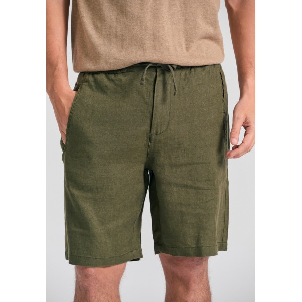 Funky Buddha Ανδρική Βερμούδα Chino (FBM011-009-03-KHAKI)