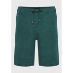 Funky Buddha Ανδρική Βερμούδα Chino Κυπαρισσί