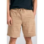 Funky Buddha Ανδρική Βερμούδα Chino Μπεζ