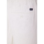Funky Buddha Ανδρική Βερμούδα Chino Λευκή