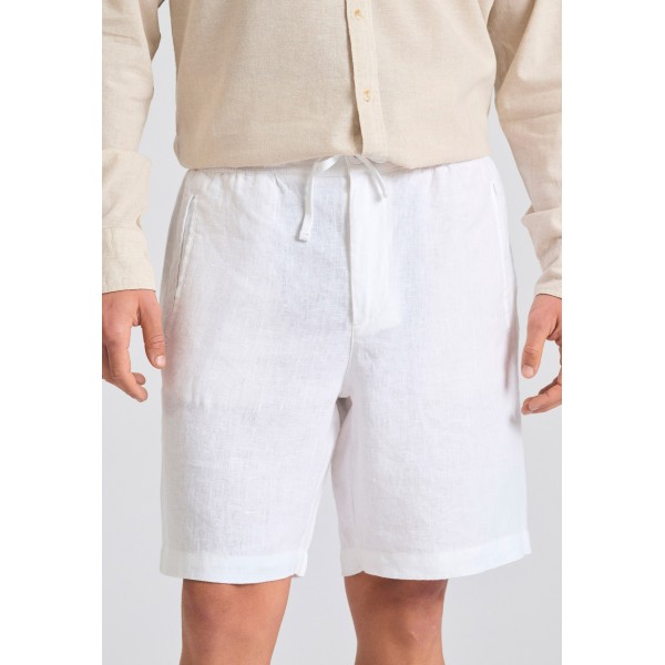 Funky Buddha Ανδρική Βερμούδα Chino (FBM011-009-03-WHITE)