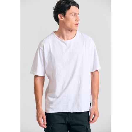 Funky Buddha Ανδρικό Κοντομάνικο T-Shirt Λευκό