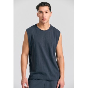 Funky Buddha Ανδρική Μπλούζα Κοντό Μανίκι Basic (FBM011-010-04-ANTHRACITE)