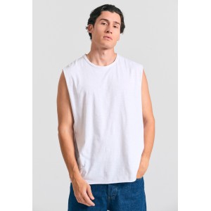 Funky Buddha Ανδρική Μπλούζα Κοντό Μανίκι Basic (FBM011-010-04-WHITE)