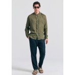 Funky Buddha Ανδρικό Παντελόνι Chino Μαύρο