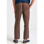 Funky Buddha Ανδρικό Παντελόνι Chino Καφέ