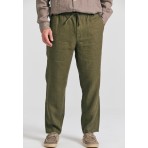 Funky Buddha Ανδρικό Παντελόνι Chino Χακί